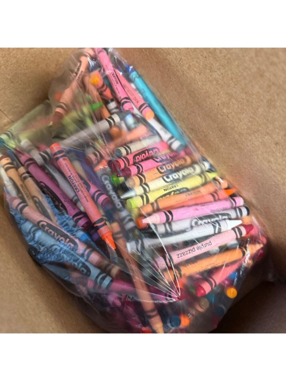 Bulk Assorted Broken Crayons 4 Pounds Mixed Colors Arts, Crafts Supplies, Meltin - Picture 5 of 5